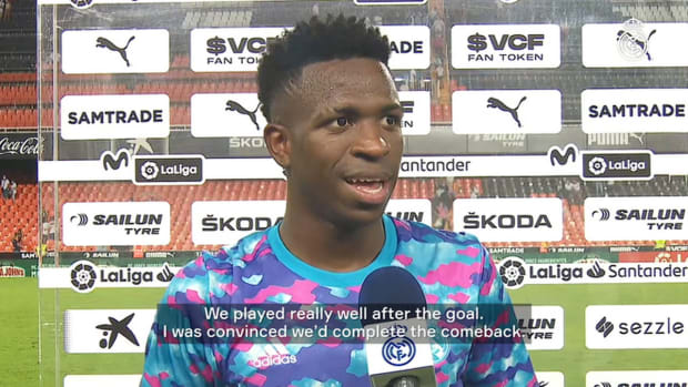 Vinícius Jr: 'We put everything into it'